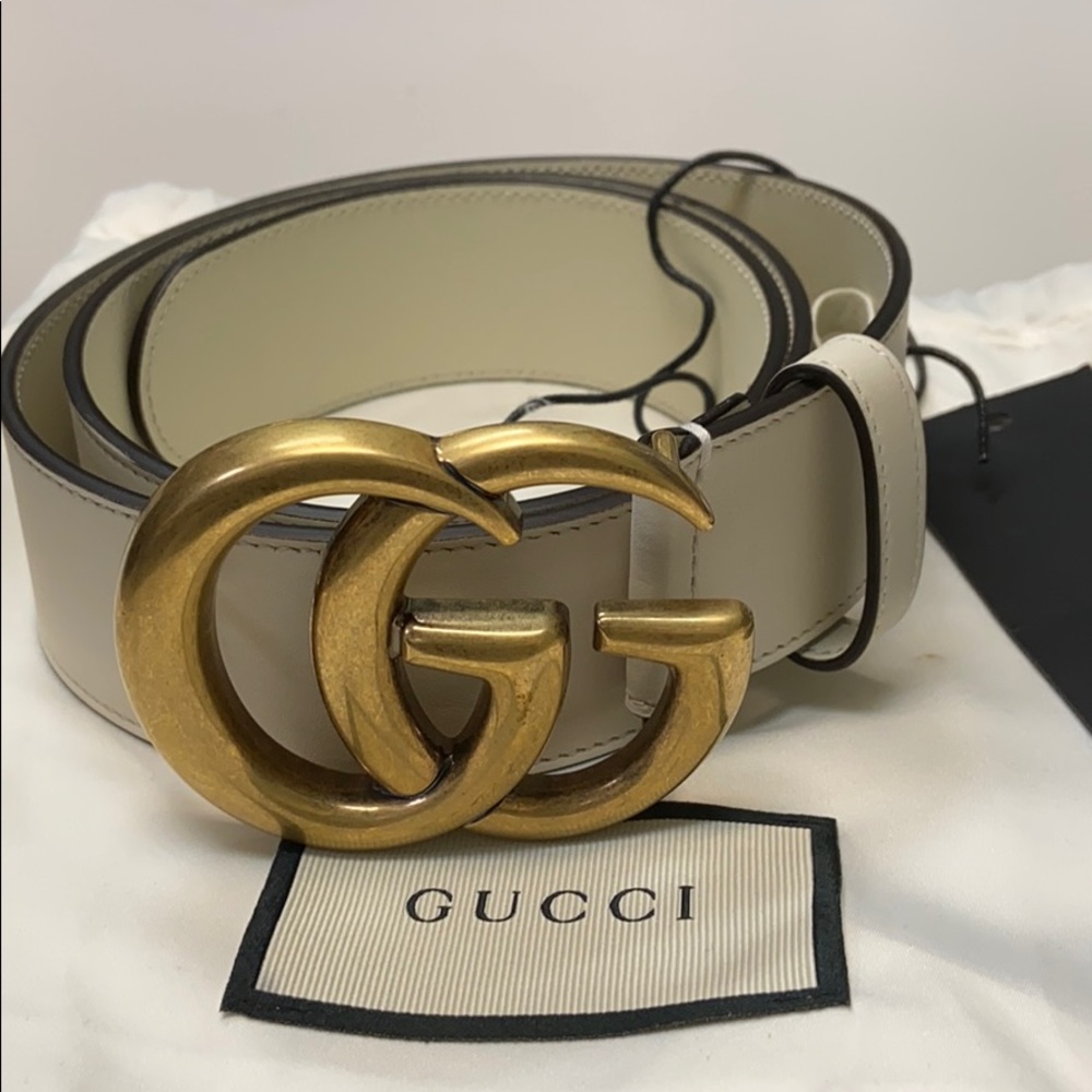 Gucci Double G buckle belt